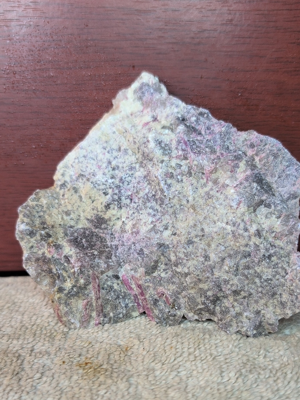 Pink Tourmaline In Lepidolite